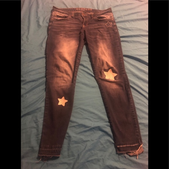 RAMPAGE SKINNY JEANS - Picture 1 of 6